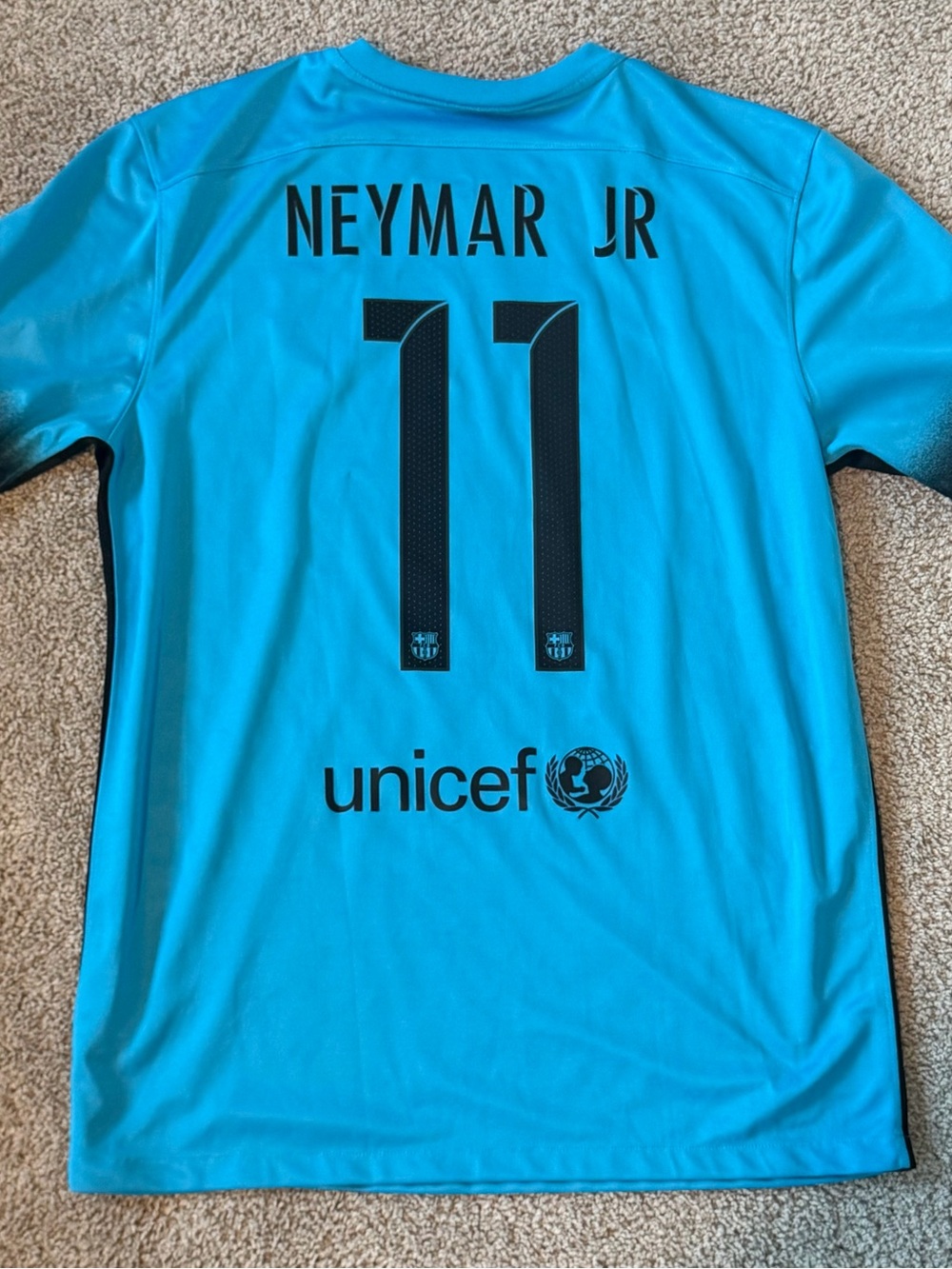 2015-16 FC Barcelona Neymar Jr. Away Nike Jersey